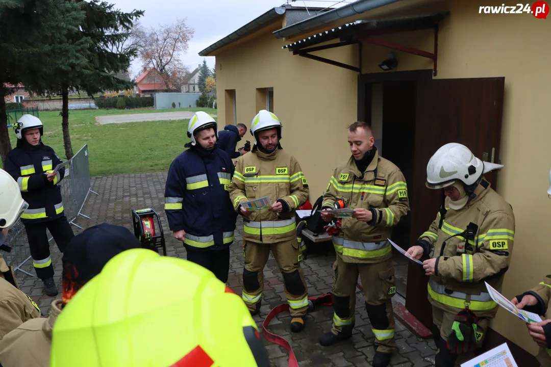 Szkolenie strażaków w Sarnowie