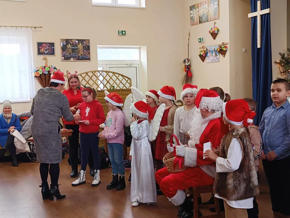 MIkołajki w Dziennym Domu Seniora w Kwielniu