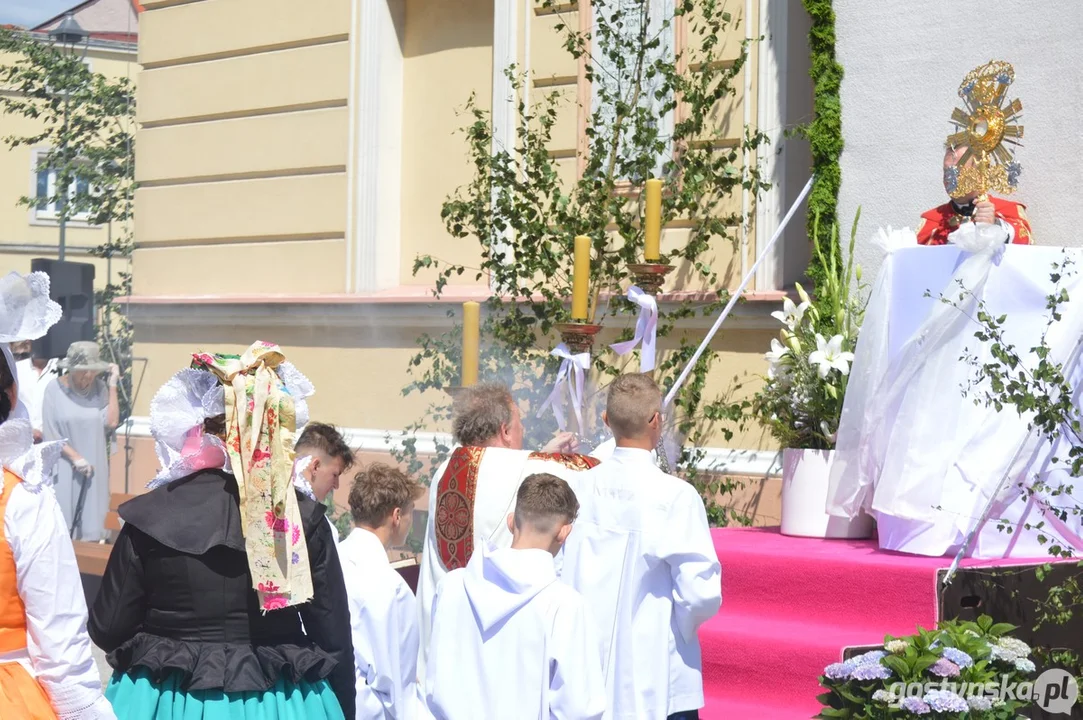 Procesja Bożego Ciała w Krobi 2025