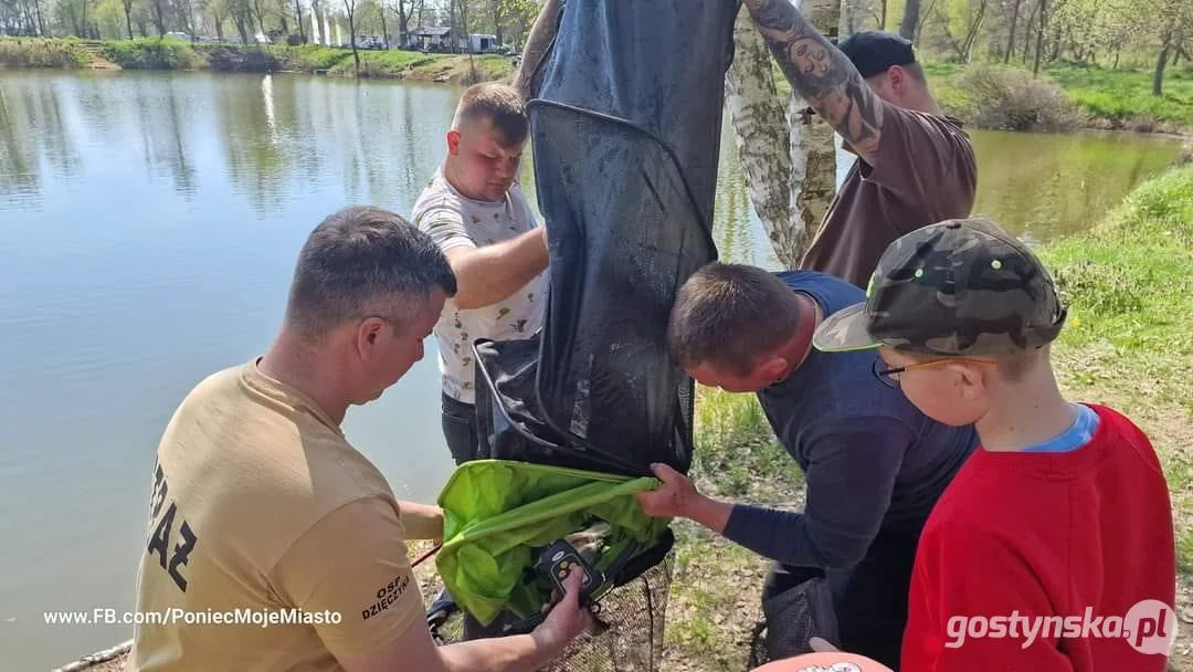 I Powiatowe Zawody Wędkarskie Strażaków w Dzięczynie