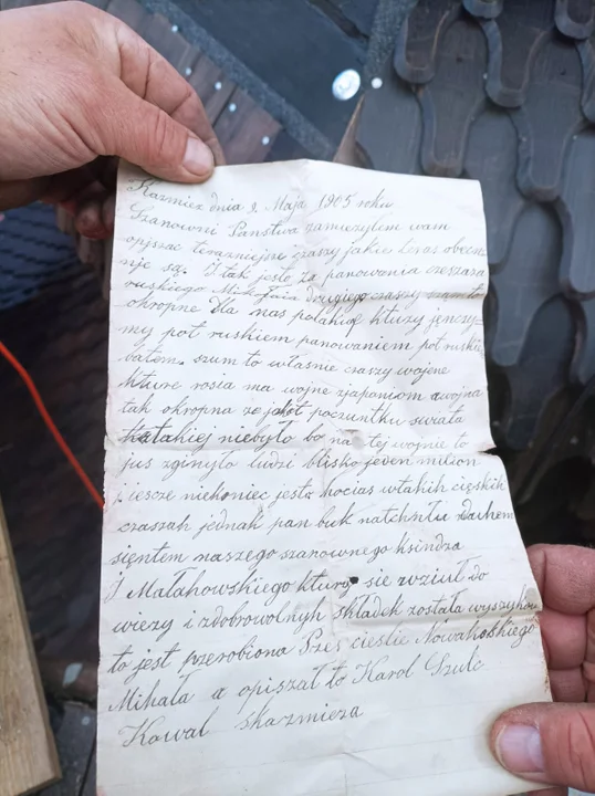Niezwykłe znalezisko w Kazimierzu Biskupim