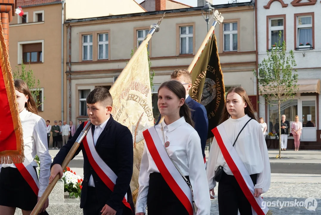 Poświęcenie figury Św. Jana Nepomucena w Krobi