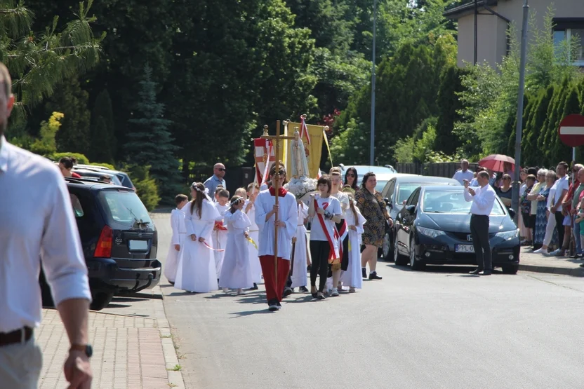 Procesja Bożego Ciała w parafii Św. Floriana