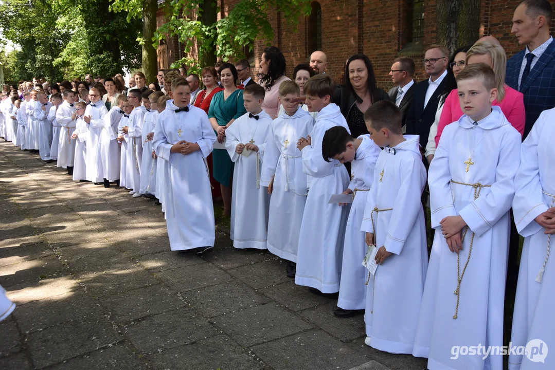 I Komunia Święta w parafii Narodzenia Najświętszej Maryi Panny w Poniecu