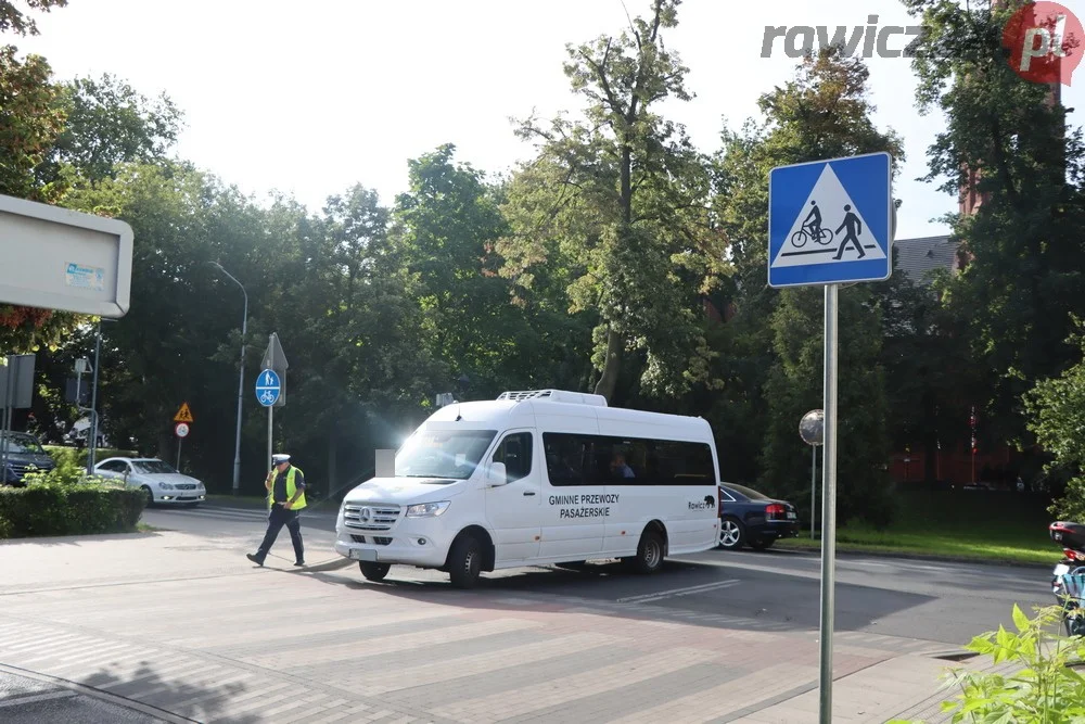 Zderzenie na skrzyżowaniu w Rawiczu