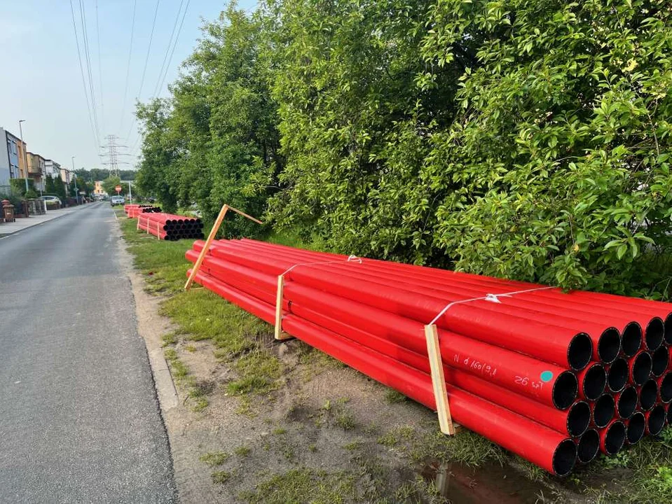 Wymiana sieci energetycznej na osiedlu Tumidaj w Jarocinie