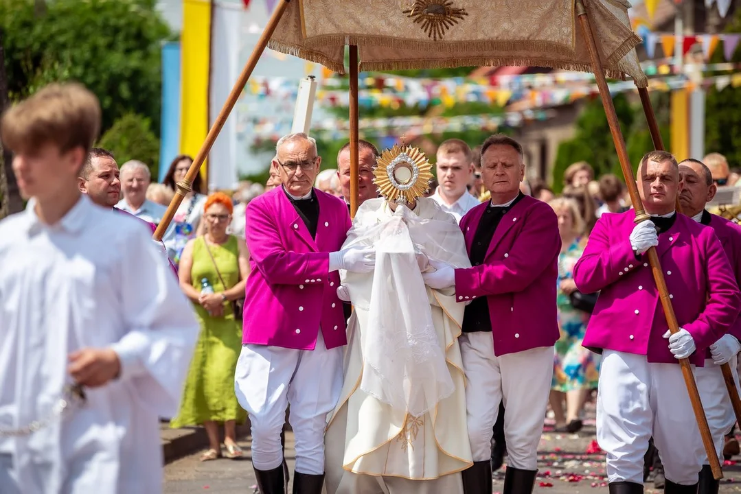 Procesja Bożego Ciała w Domachowie