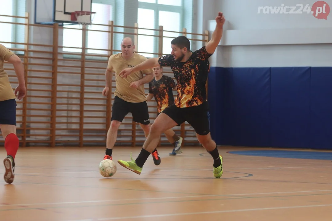 Halowy Turniej Piłki Nożnej Strażaków Gminy Rawicz (2023)