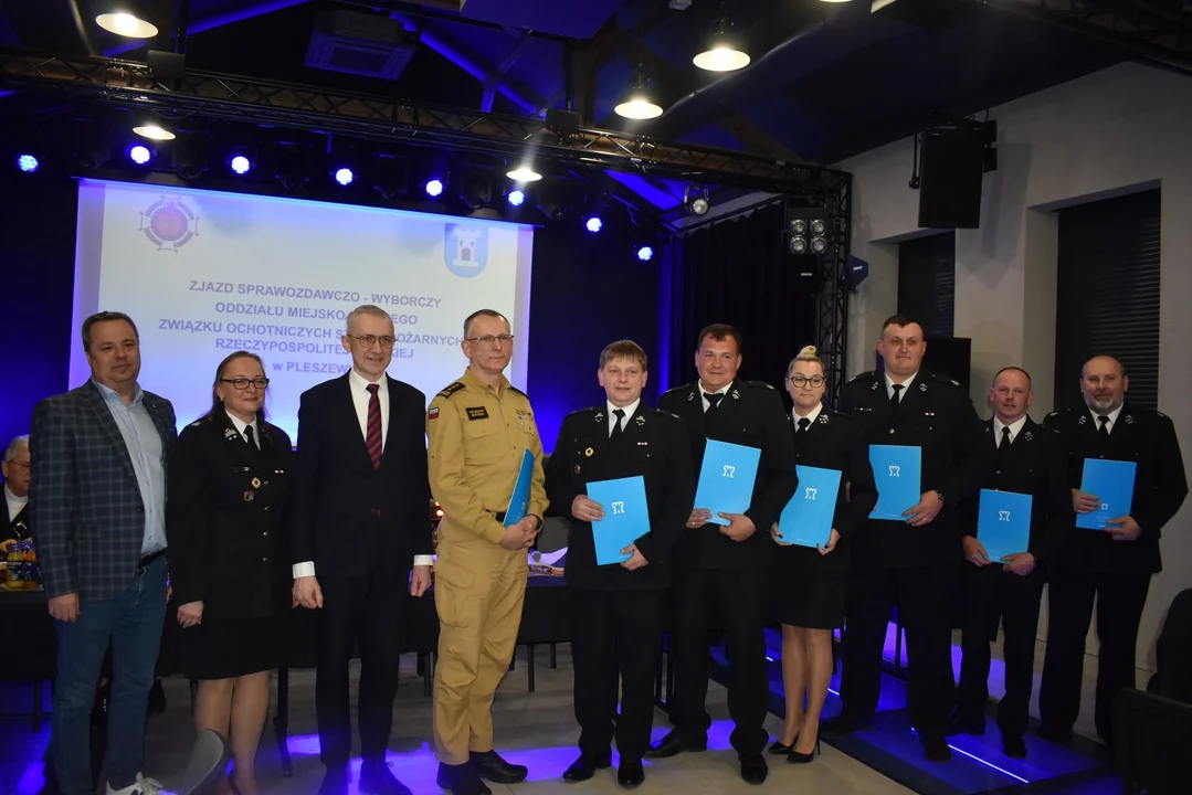 Zjazd Oddziału Miejsko-Gminnego Związku OSP RP w Pleszewie