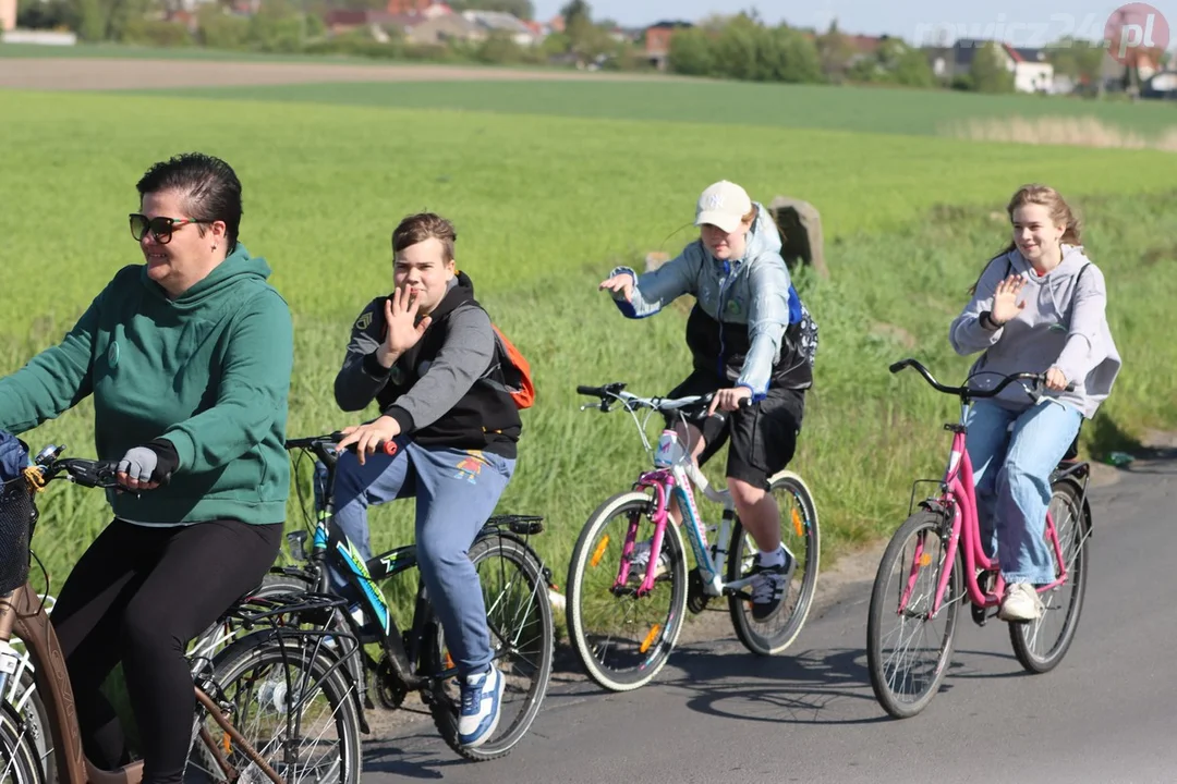 Rowerowy rajd po powiecie rawickim