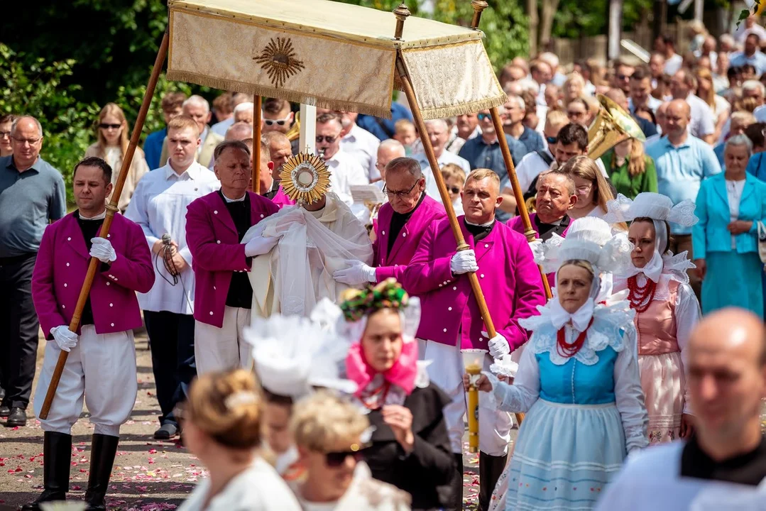 Procesja Bożego Ciała w Domachowie