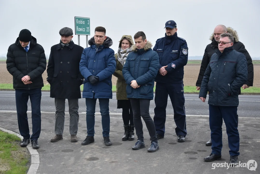 Otwarcie ścieżki pieszo-rowerowej Krobia-Żychlewo i Krobia-Kuczyna