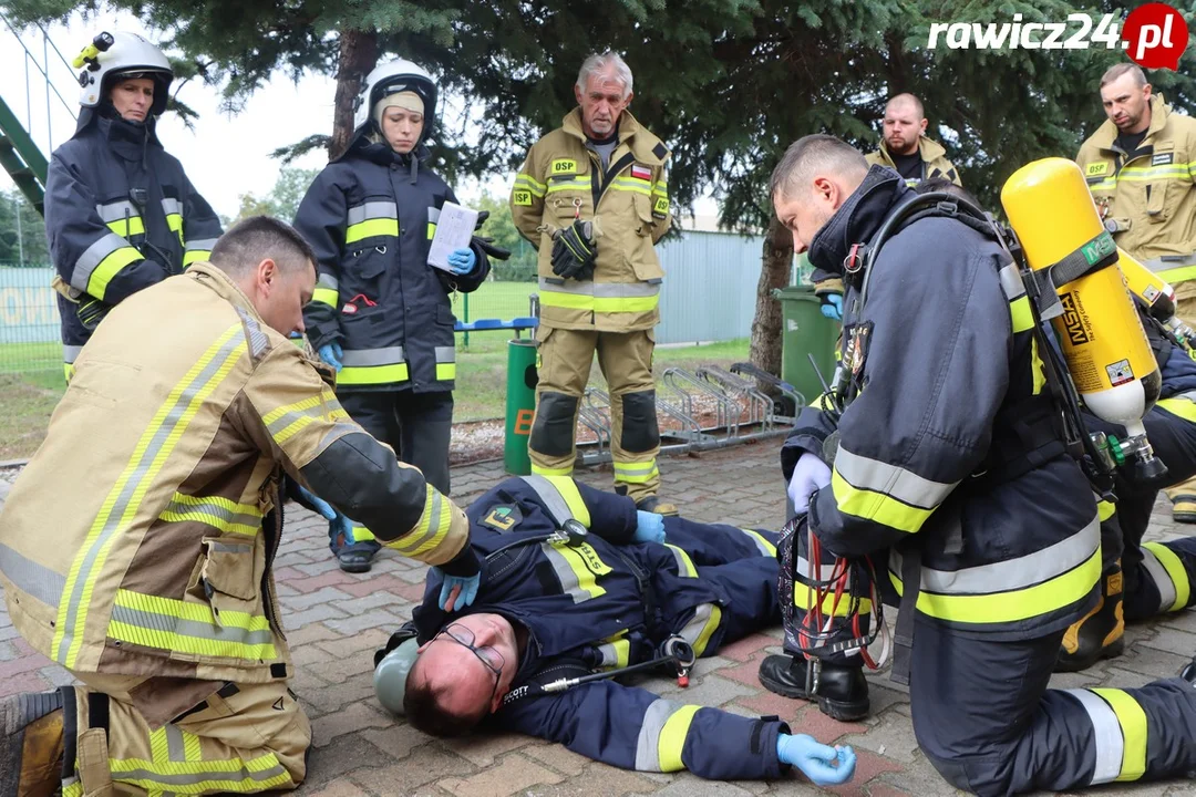 Warsztaty szkoleniowe w Sarnowie dla strażaków ratowników OSP