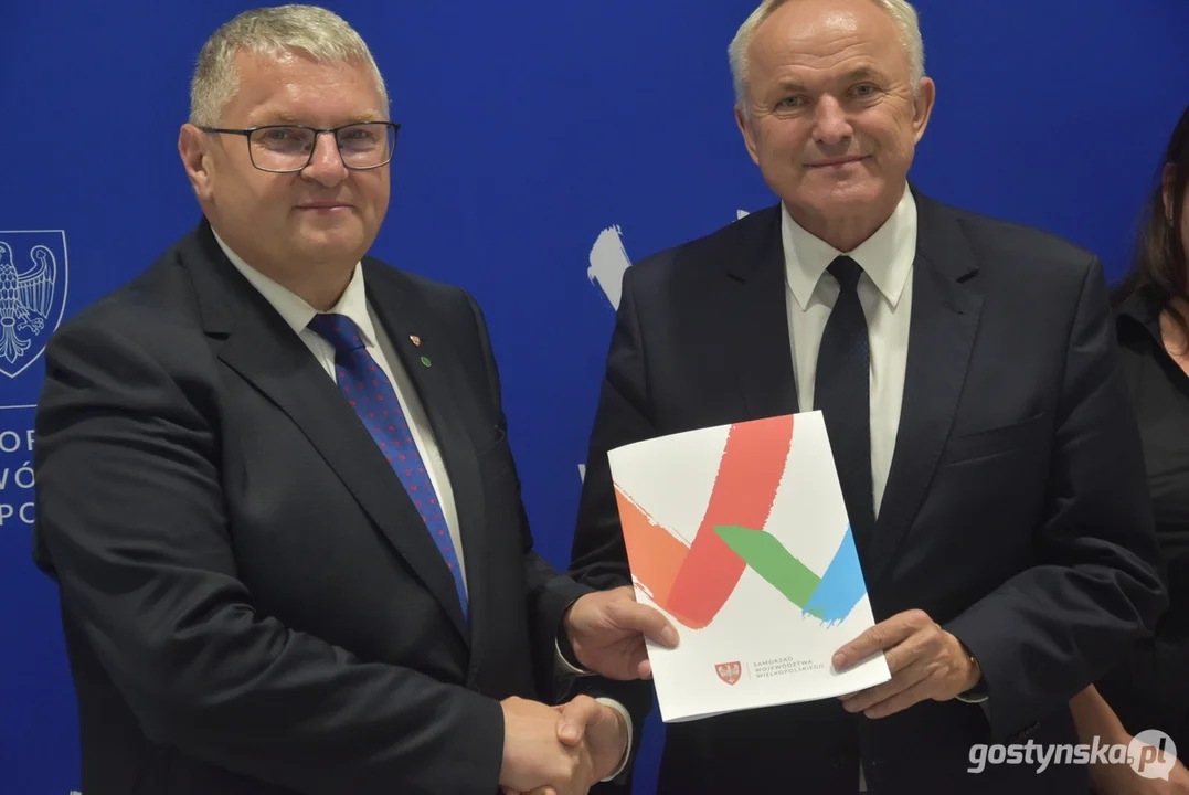 Wręczenie dofinansowań w ramach XV edycji konkursu "Pięknieje wielkopolska wieś" w Pępowie
