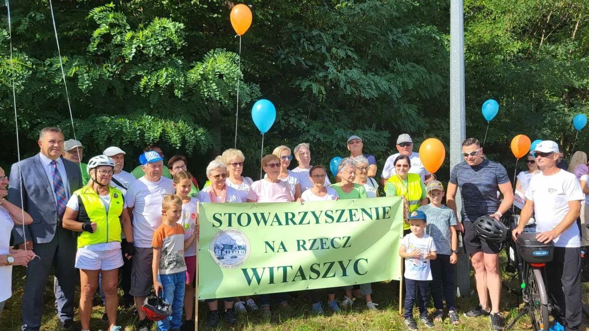 Nadanie imienia ścieżce rowerowej Jarocin - Witaszyce