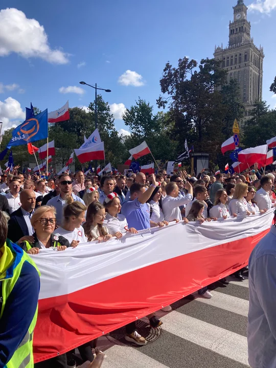 Krotoszynianie na Marszu Miliona Serc w Warszawie