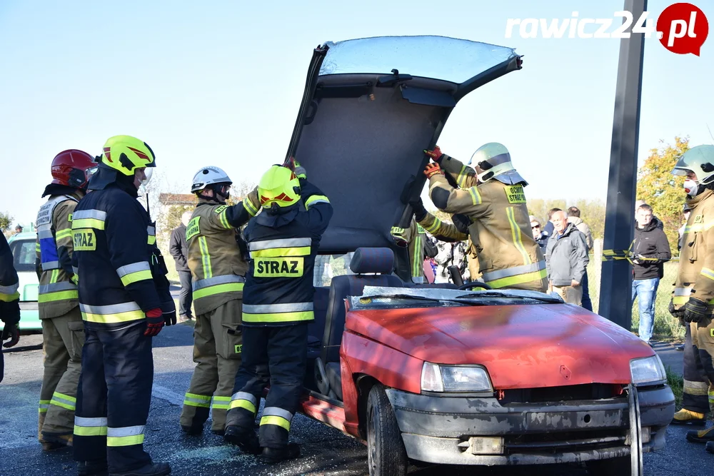 Ćwiczenia służb w Sarnowie i Rawiczu