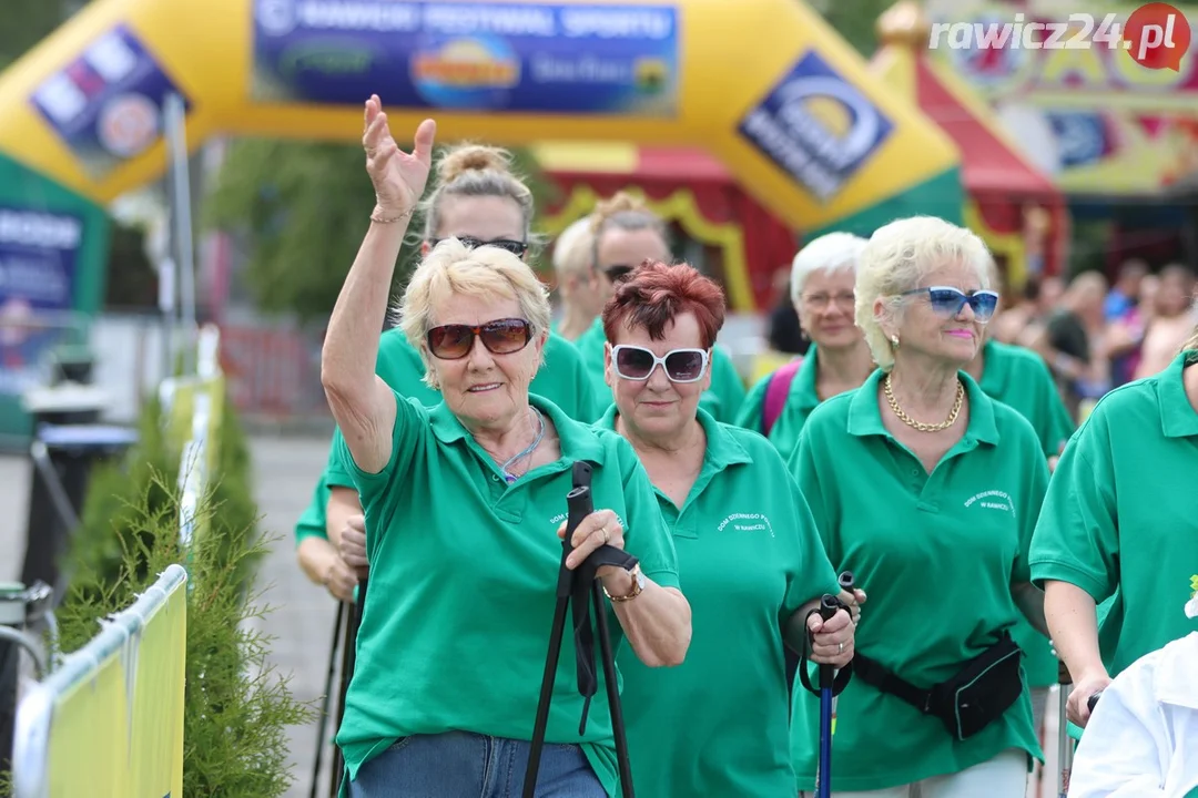 Rawicki Festiwal Sportu 2024. Nordic Walking i Bieg przedszkolaków