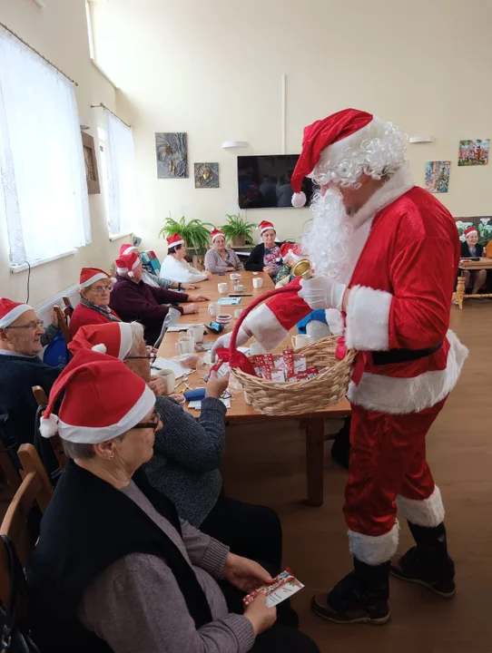 MIkołajki w Dziennym Domu Seniora w Kwielniu