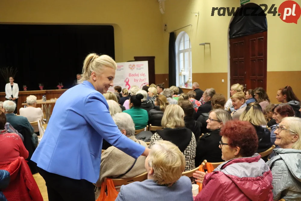 Minister Zdrowia Katarzyna Sójka w Miejskiej Górce