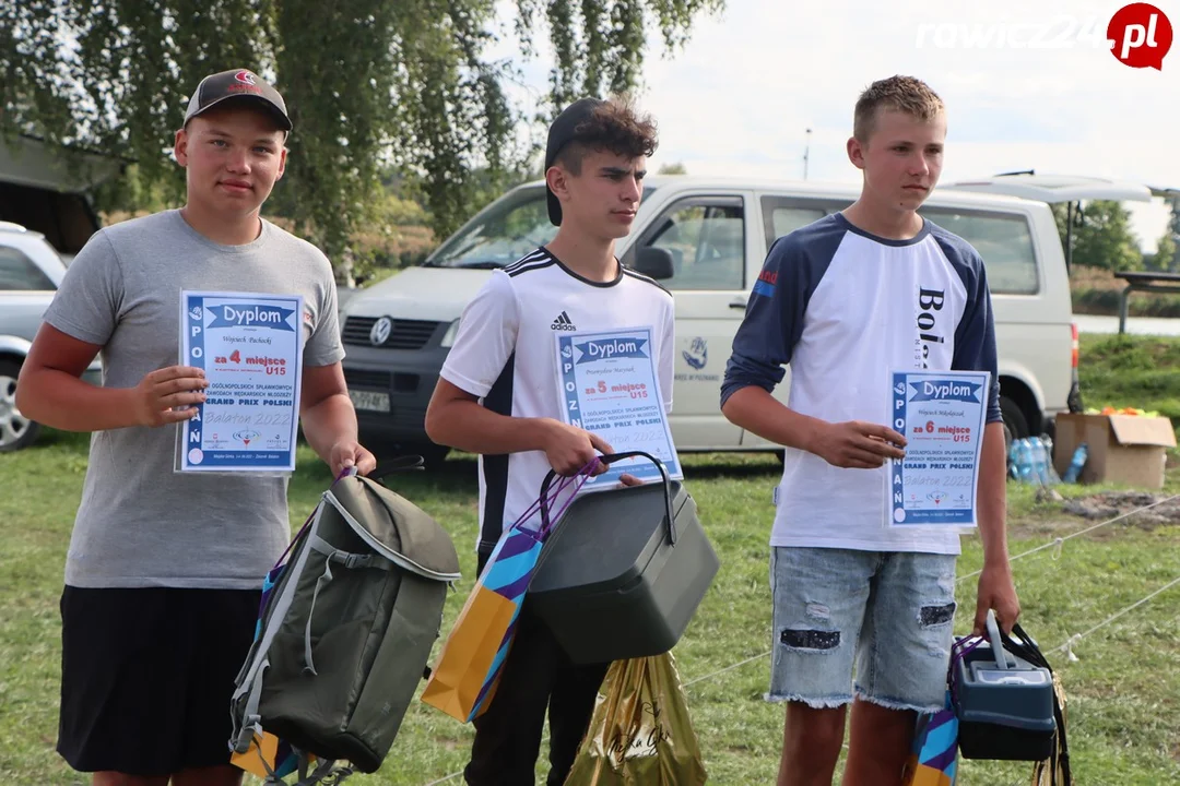 Grand Prix Polski Młodzieży U15/U20 w Wędkarstwie Spławikowym nad Balatonem w Miejskiej Górce