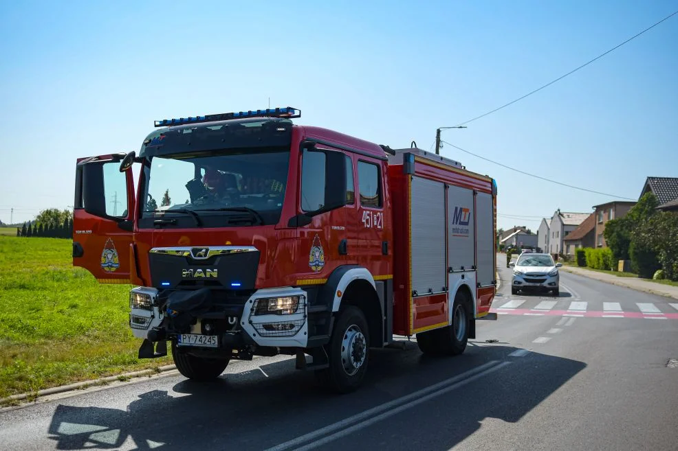 Wypadek na drodze Annapol - Wilkowyja