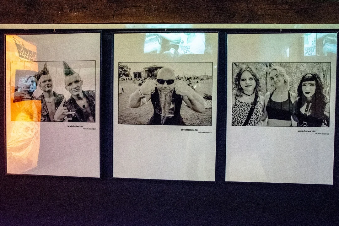 Wernisaż wystawy fotografii Franka Roosendaala "W drodze razem z muzyką rockową"