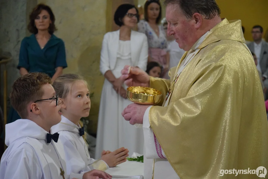 Pierwsza Komunia Św. w parafii św. Mikołaja w Krobi