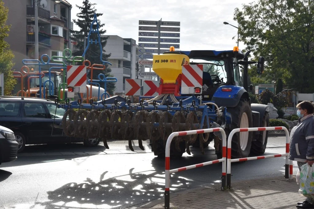 Protest rolników w powiecie krotoszyńskim w 2020 roku