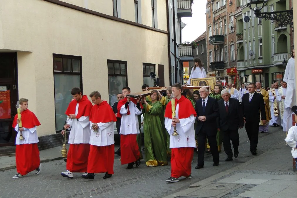 Symbole Światowych Dni Młodzieży w Jarocinie (2014)