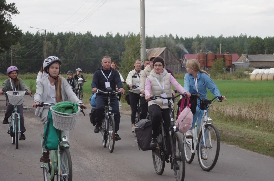 Rajd rowerowy w gminie Gizałki