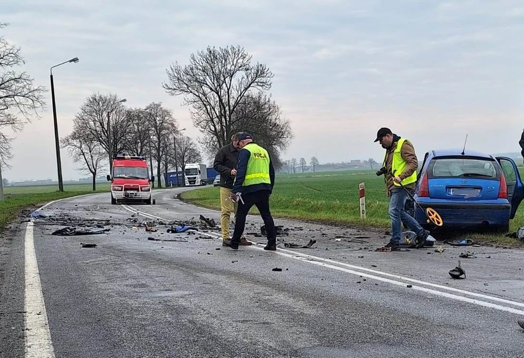 Wypadek śmiertelny w Smoszewie