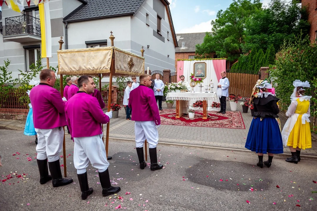 Procesja Bożego Ciała w Domachowie