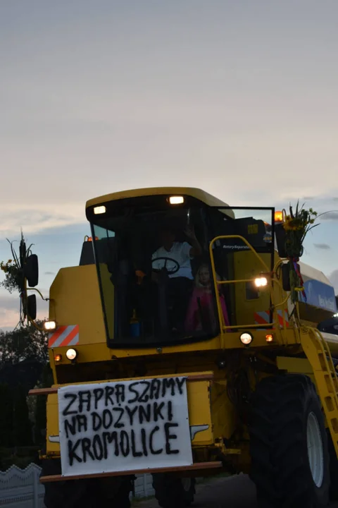 Dożynki w Kromolicach (gm. Pogorzela) na wypasie