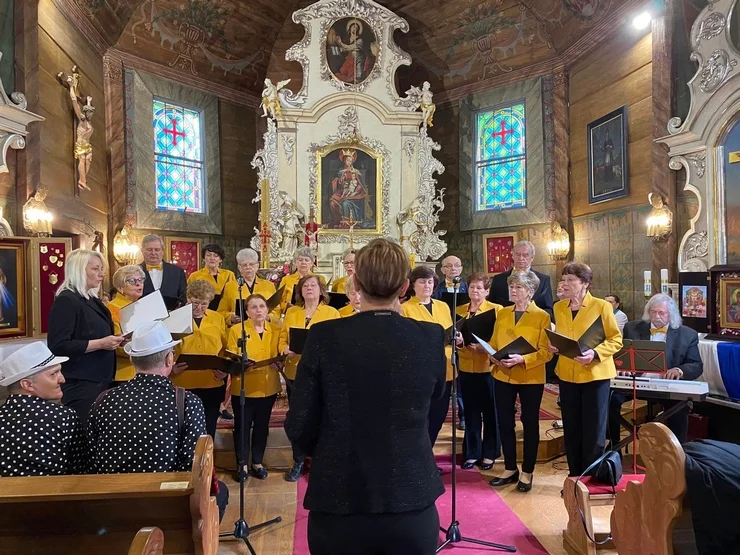 Koncert pieśni maryjnych w Sośnicy