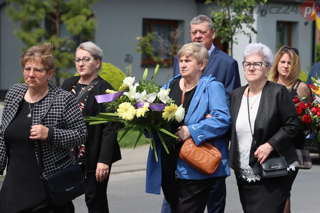 Delegacje na ceremonii pogrzebowej śp. Kazimierza Chudego