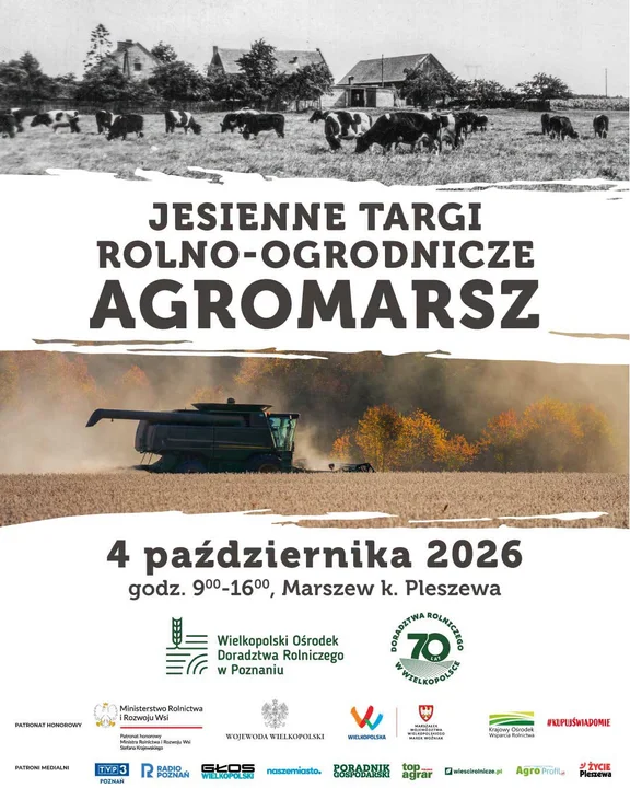 Imprezy w Pleszewie i okolicach [2-4 października 2026]