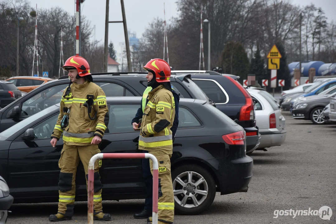 Zderzenie dwóch samochodów - Gostyń ul. Fabryczna