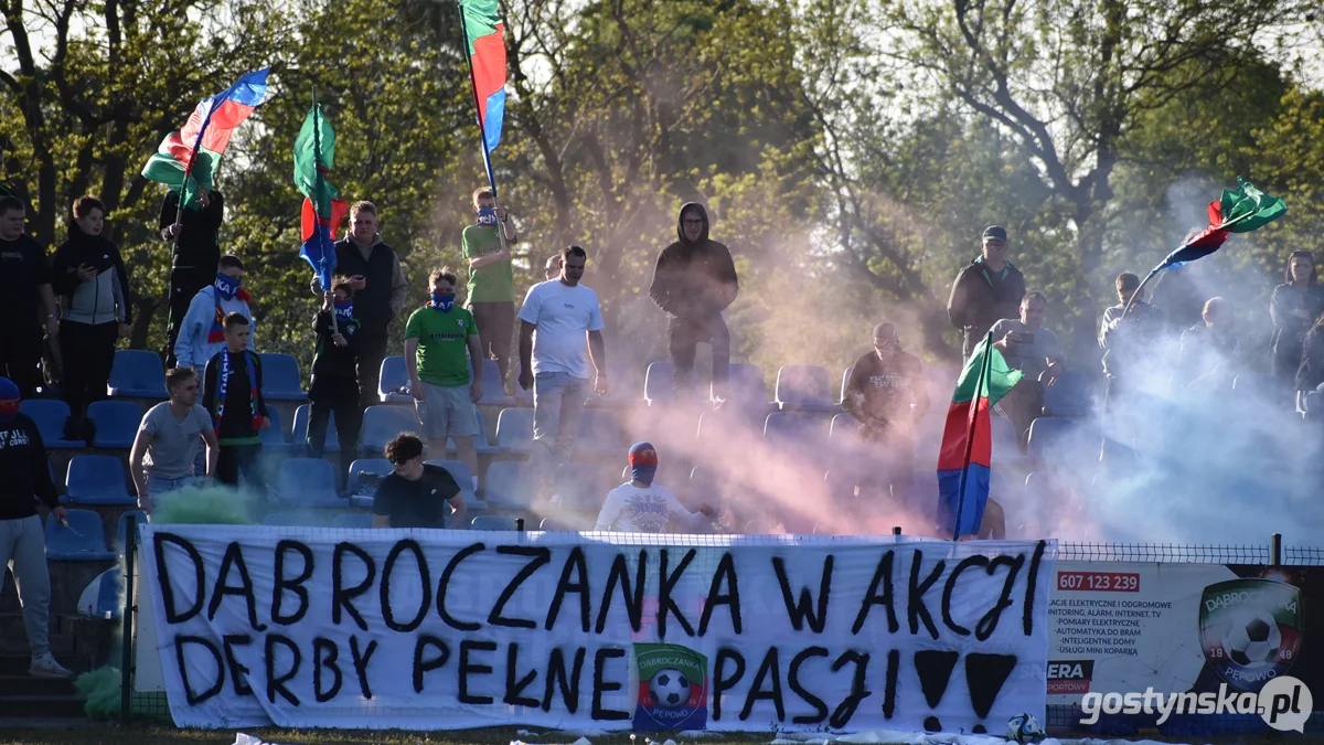 Derby powiatu gostyńskiego. Dąbroczanka Pępowo - Pinsel-Peter Krobianka Krobia 0 : 1