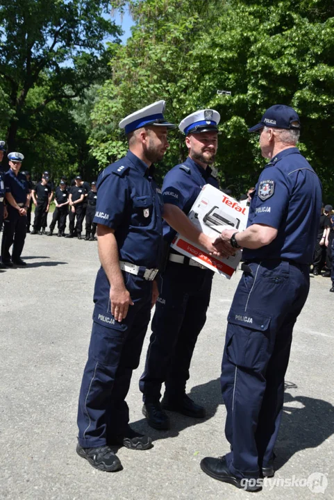 Podsumowanie 34. Konkursu "Policjant Ruchu Drogowego 2024" - finał  wojewódzki w Gostyniu