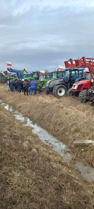 Protest rolników na Ziemi Jarocińskiej