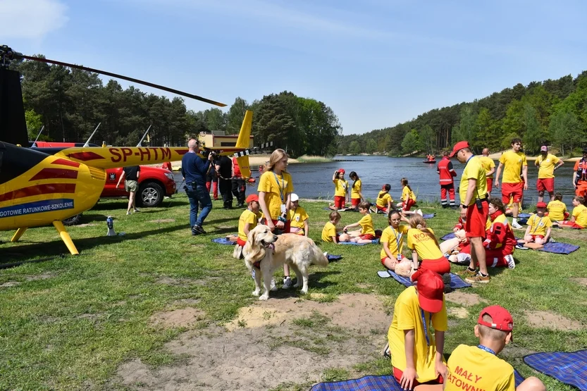 WOPR Gołuchów i OSP Chocz na pikniku służb ratowniczych w Kobylej Górze