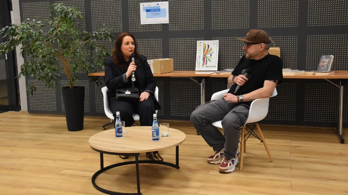 Ewy Przydryga i Krzysztof Beśka na Kryminalnym Gadaniu 2026 w Krobi