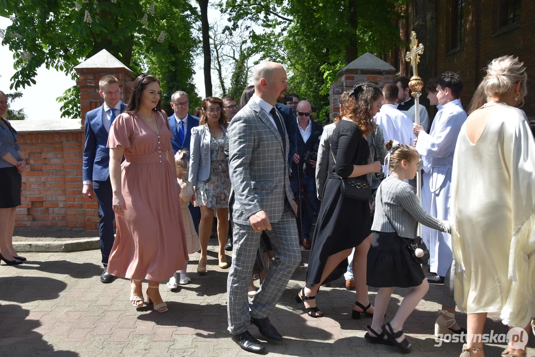 I Komunia Święta w parafii Narodzenia Najświętszej Maryi Panny w Poniecu