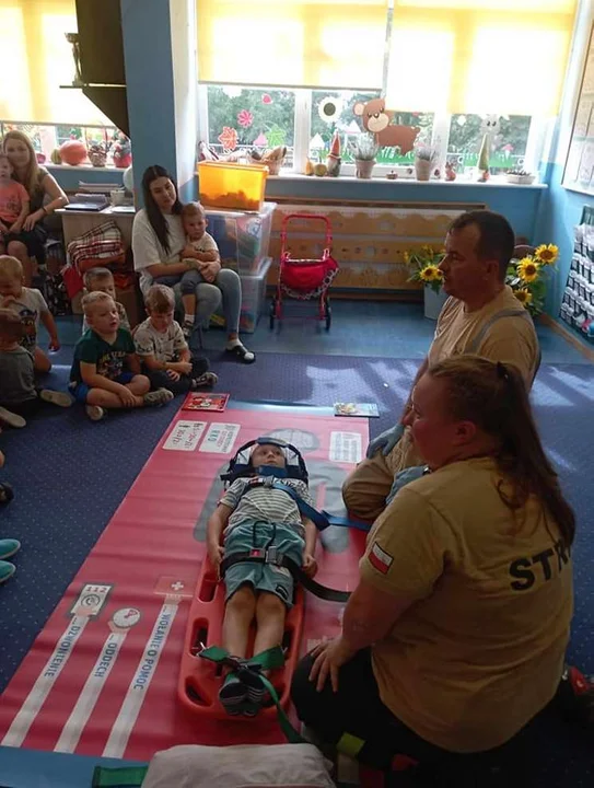 Dzień Pierwszej Pomocy w przedszkolu w Mieszkowie