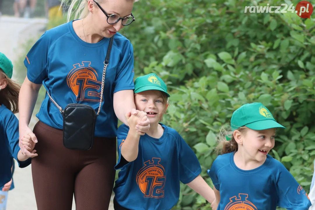 Rawicki Festiwal Sportu 2024. Nordic Walking i Bieg przedszkolaków