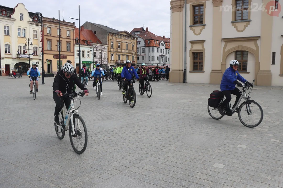 Postój na rawickim rynku