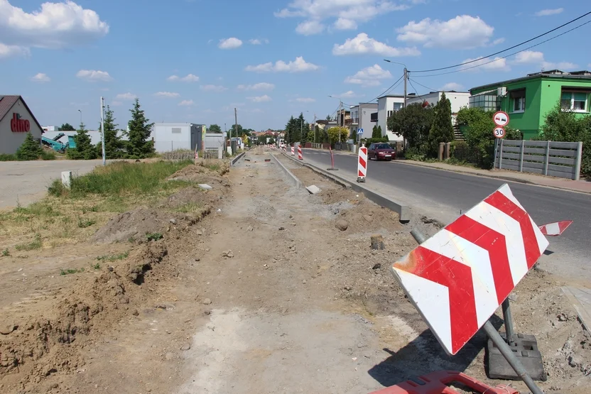 Zamknięcie ul. Armii Poznań w Pleszewie