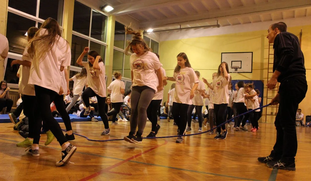 "Masz Moc" . Fundacja "Ogród Marzeń" organizowała duży projekt dla wolontariuszy.