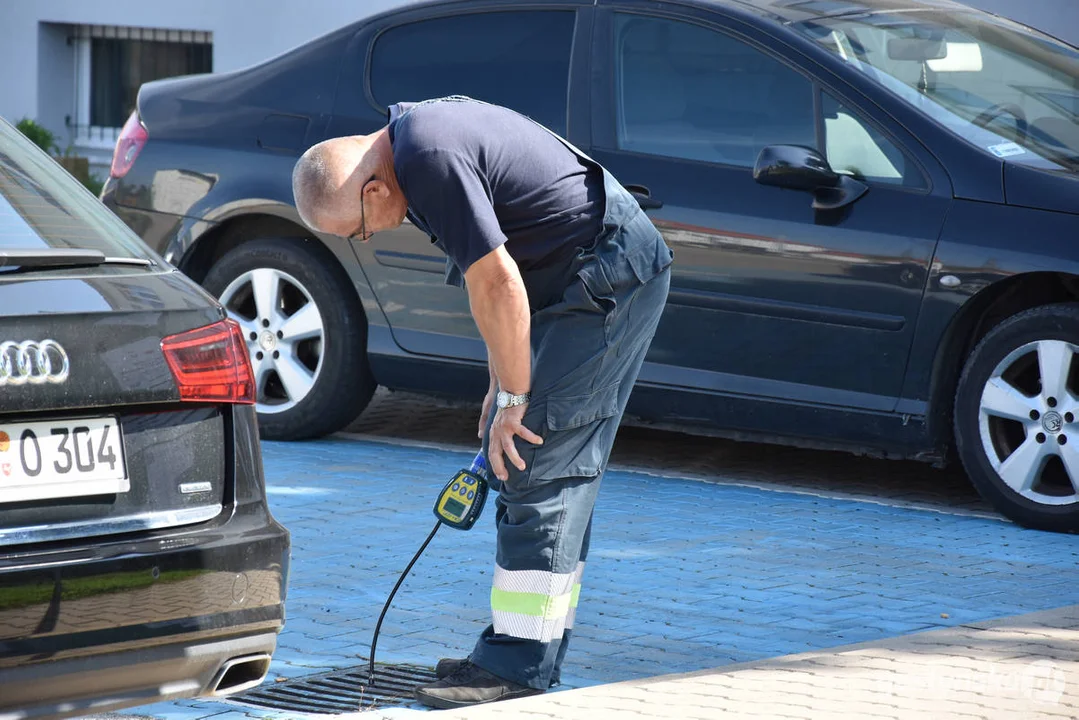 Gaz ulatniał się w budynku SP ZOZ w Gostyniu